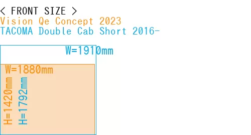 #Vision Qe Concept 2023 + TACOMA Double Cab Short 2016-